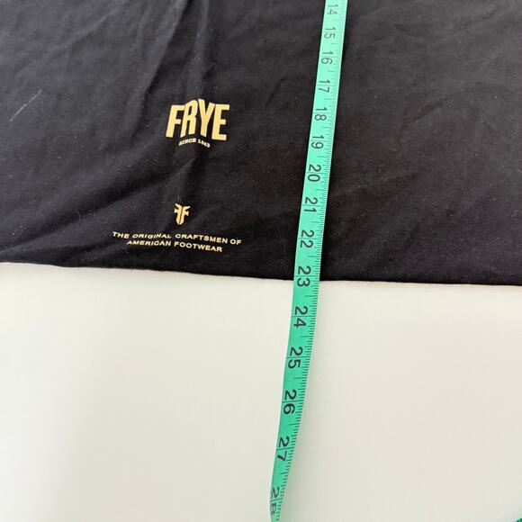 Frye Since 1863 Drawstring Dust Bag 23" L x 21" W Classic Designer Storage Luxe - Picture 3 of 4